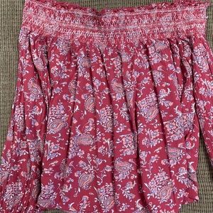 Abercrombie & Fitch Off the Shoulder Shirt